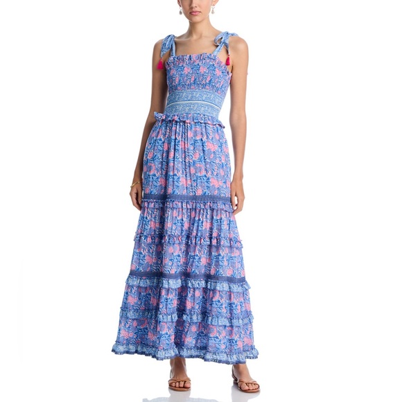 BELL Natalia Tiered Maxi Dress - Picture 1 of 9